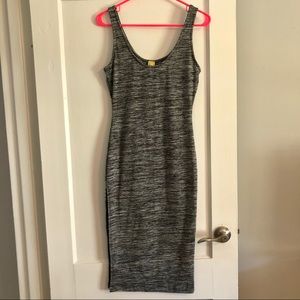 Gray Bodycon Dress